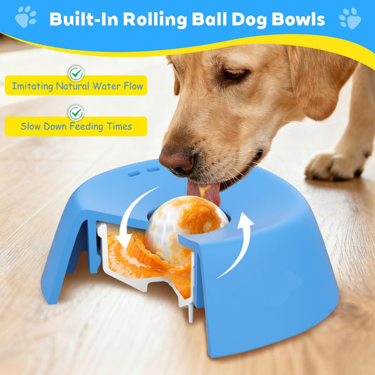 Slow Feeder Licking Bowl for Dogs