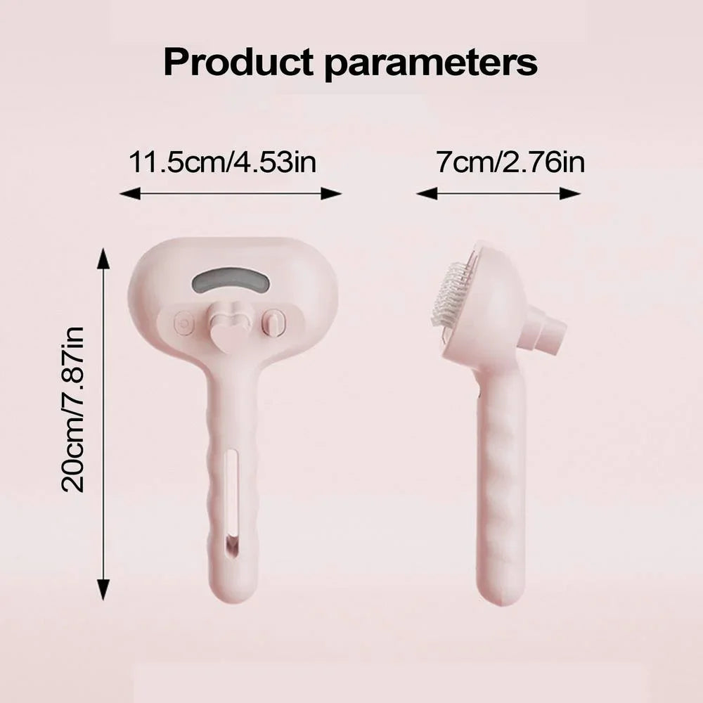 Pet Steam Grooming Brush