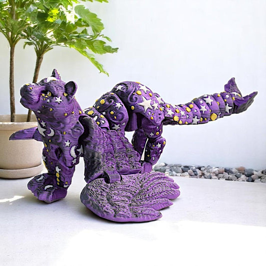 Cosmic Dragon Aquarium Ornament