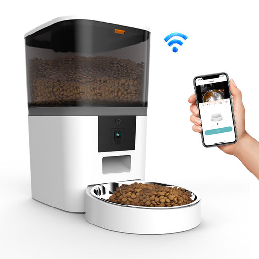 Automatic Pet Feeder with Camera